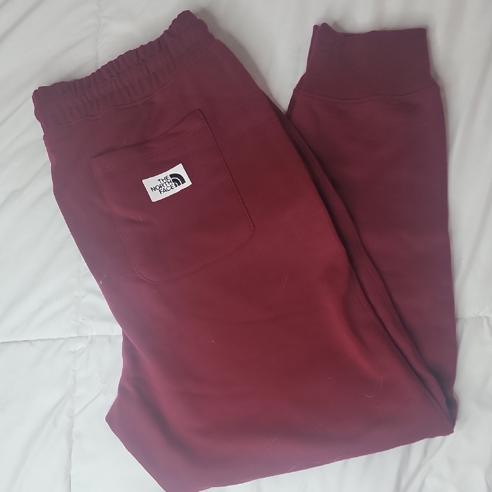 The North Face Red Sweatpants Comfortable Joggers